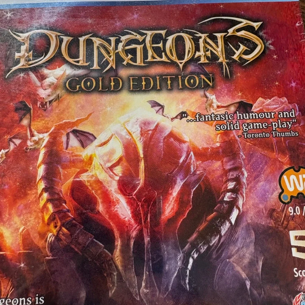 Dungeons Gold Edition PC DVD Windows Game Kalypso Media New Sealed‎ Strategy RPG